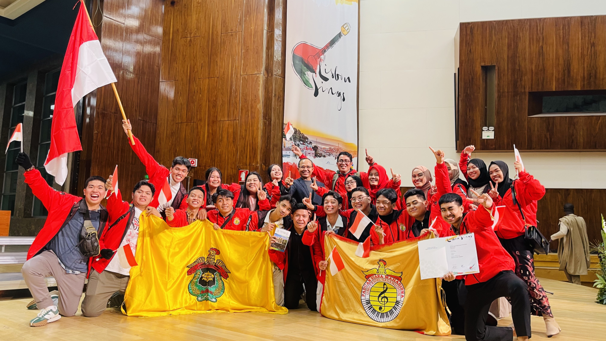 PSM UNHAS Jadi Winner of the Category Folklore di Lisbon Sings 2022!